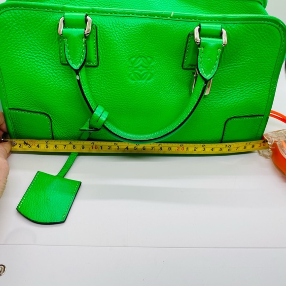 Loewe Green Limited Edition leather bag with handles - Picture 5 of 17